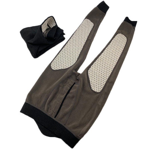 500克四护男士色拉姆一体裤奥粒绒加厚棉裤石墨烯护膝护腰保暖裤 商品图3