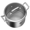 康巴赫汤锅304不锈钢煲锅炖汤锅德式直身复底多用锅22cm 商品缩略图8