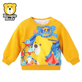 BOOGIEBEAR卜吉熊童装冬季圆领卫衣80-120 GF4255332