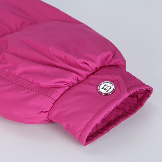 NR009斯尔丽23冬款时尚双领连帽设计感宽松减龄保暖显高白鸭绒羽绒服 商品图5