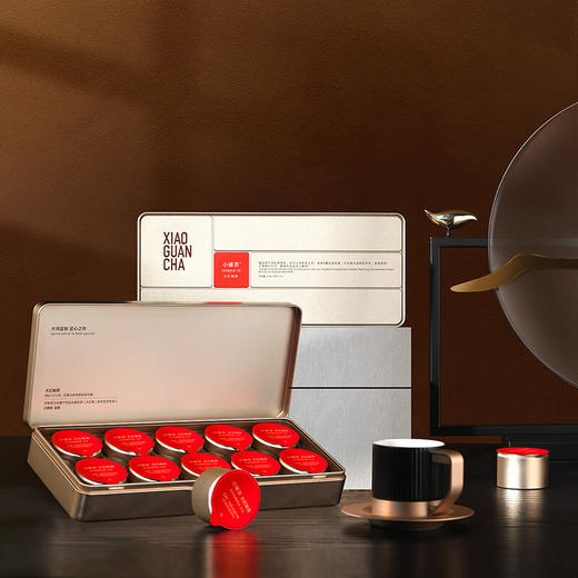 小罐茶 10罐装大红袍茶（经典）4g*10罐 商品图4