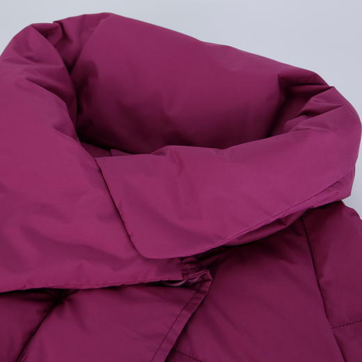 NR028斯尔丽2023冬季新款面包领轻薄白鸭绒短款显高显瘦时尚保暖羽绒服 商品图4