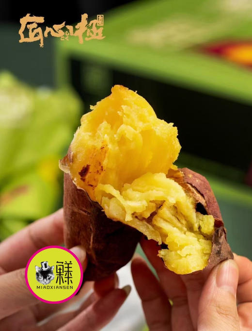 52°甜【琥珀鎏金薯】超甜细腻红薯（隔水蒸更好吃）一箱4.5斤装 商品图1