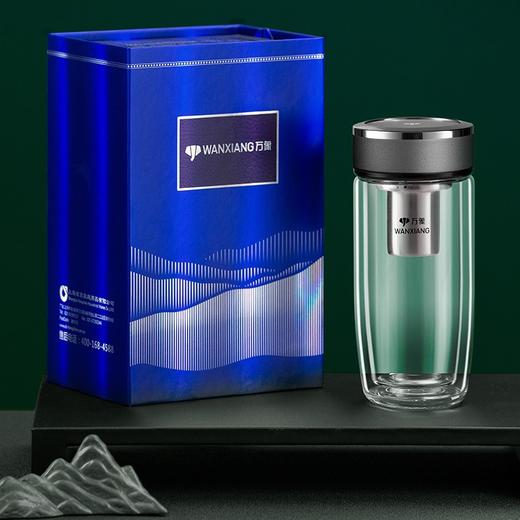 永利汇茶具玻璃泡杯家用双层水杯茶杯透明便携防烫杯子加厚过滤 商品图3