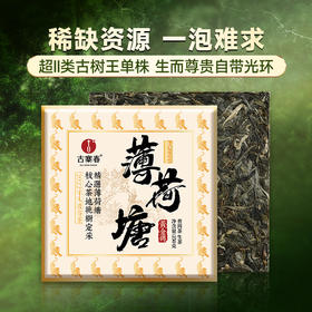 【薄荷塘黄金砖】2022年薄荷塘单株稀缺古树资源普洱茶生茶易武茶区深山中的金叶子250克/砖