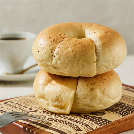 黑胡椒培根贝果 Bacon Bagel with Black Pepper 商品图2