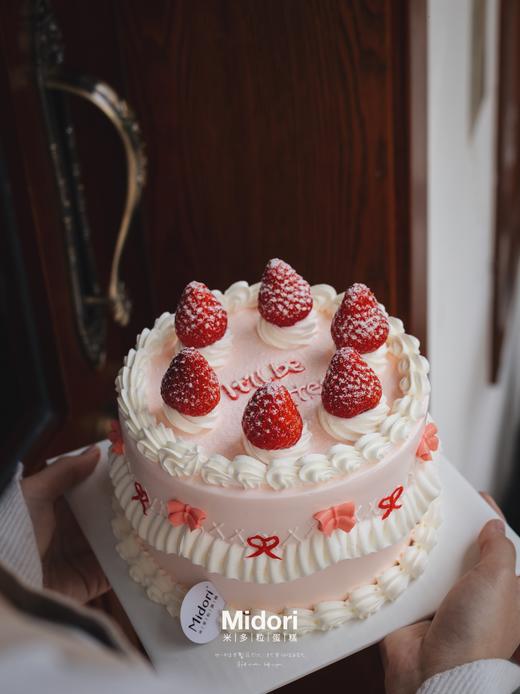 手绘草莓蛋糕·低卡糖 | Midori 商品图1