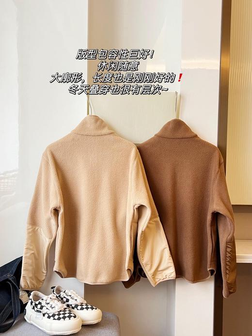 S(110斤内）拒绝臃肿！加拿大ark，摇粒绒外套！经典的摇粒绒系列~ 时髦运动style😌 商品图7