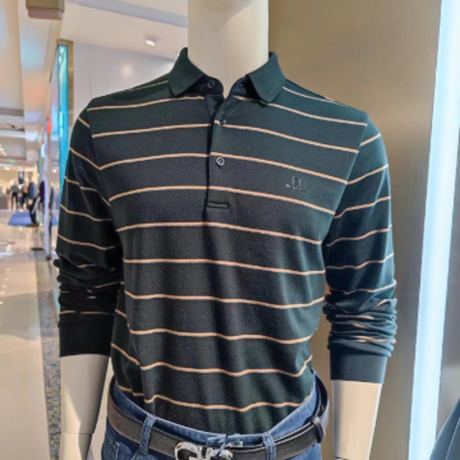 南4银色保罗长袖T恤232t222