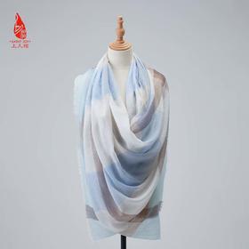 SAINTJOY/上久楷 羊毛围巾  披肩  羊毛 色织灿若繁格  PJS23014