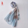 SAINTJOY/上久楷 羊毛围巾  披肩  羊毛 色织灿若繁格  PJS23014 商品缩略图1