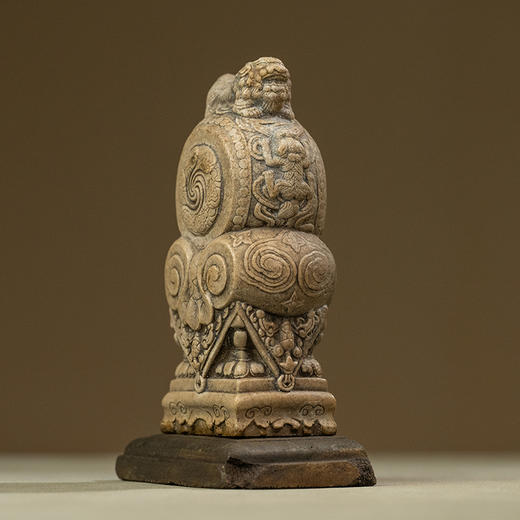 清 石雕抱鼓墩摆件 商品图1