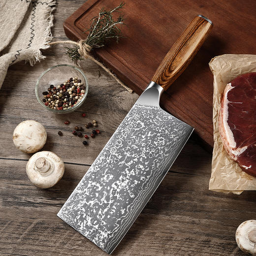 【官方正品保证】	欧乐菲宝仕康大马士革切片刀菜刀（大马士革新款）-OLOD-MG 商品图0