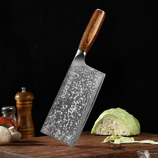 【官方正品保证】	欧乐菲宝仕康大马士革切片刀菜刀（大马士革新款）-OLOD-MG 商品图1