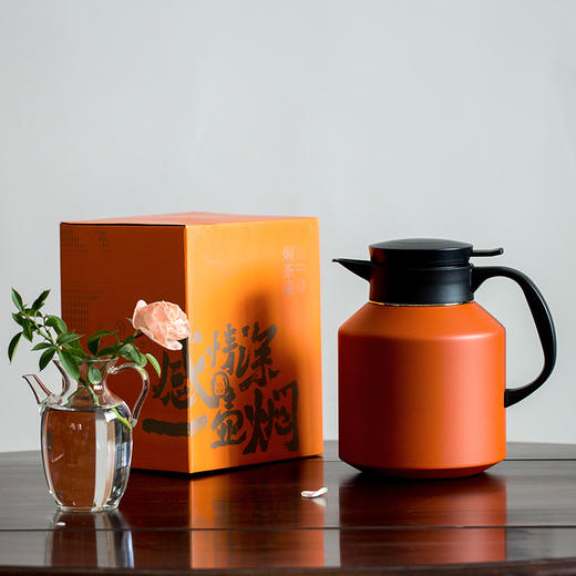 永利汇大容量不锈钢茶仓焖茶壶家用温显保温壶白茶闷泡壶礼盒装 商品图3