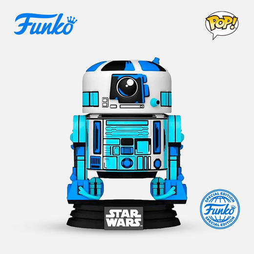 Funko POP Star Wars Retro Series R2D2电影 星球大战R2-D2复古系列手办 66625 商品图0