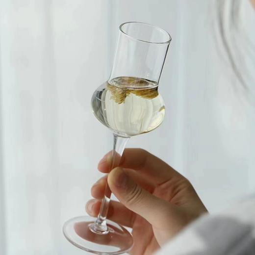 永利汇茶艺品鉴杯创意绿茶杯玻璃高脚杯泡茶器品茗杯茶道闻香杯异形酒杯 商品图1