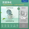 东菱（Donlim） 电风扇台式 家用空气循环净化扇 桌面办公小风扇落地扇轻音除尘杀菌DL-1408 薄荷绿 商品缩略图1