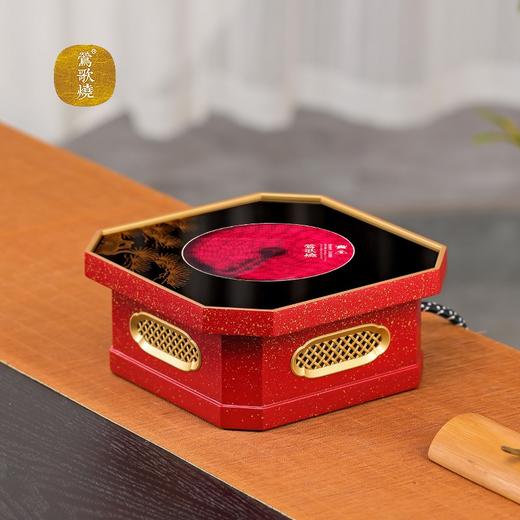 莺歌烧四方八角系列电陶炉 家用煮茶茶炉 台式小型铁壶银壶泡茶煮茶器 电陶炉【厂家直发】 商品图7