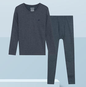 【阿米诺椰油】SCHIESSER德国舒雅男童经典阿米诺面料保暖套装245g37/20600W