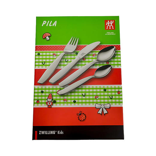 德国双立人 儿童不锈钢餐具套装 3岁+ 商品图0