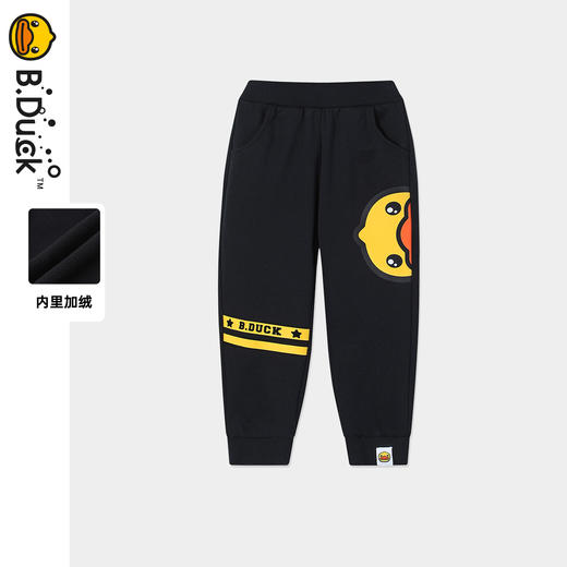 B.DUCK小黄鸭童装冬季男童针织长裤105-150 BF5357026A 商品图0