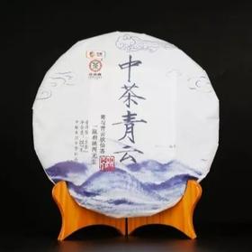 中粮-中茶 2017年中茶青云普洱生茶357克/饼(茶庄园系列云南七子饼茶/干仓直发