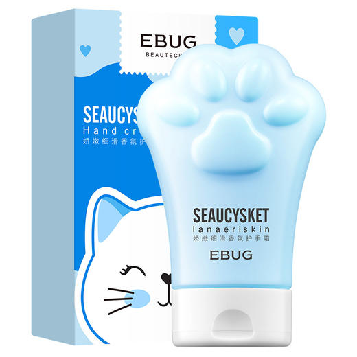 【秋冬必备，买一送一！】新品一抹护手霜，嫩滑如猫爪，在秋冬给肌肤补水保湿。伊露莹猫爪护手霜80g，如香氛轻柔的呵护，热卖中！ 商品图6