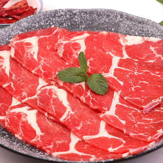 火锅新品双拼套餐【1.3-2.6斤装】（板腱&上脑双拼火锅片2盒/4盒、牛丸1包/2包） 商品图4