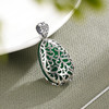 子佩集S925银绿玉髓孔雀吊坠【FLB864】（不含链）绿玉髓2311 商品缩略图3