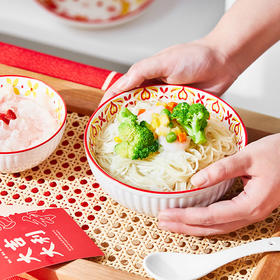 吉祥小龙女餐具六件组