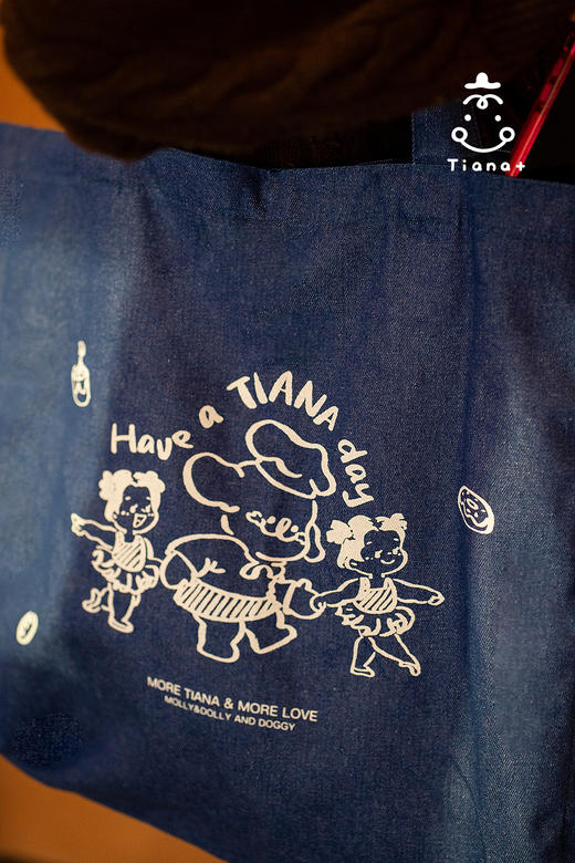 修狗牛仔帆布包 商品图7