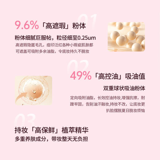 【MENOW】MENOW 美诺云柔焦绒粉饼气垫霜定妆粉底二合一 商品图4