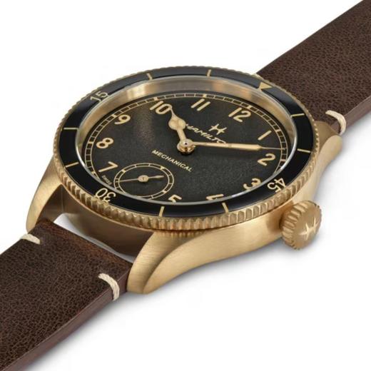 汉米尔顿 Hamilton 卡其航空系列飞行先锋手动机械男表 H76709530 商品图1