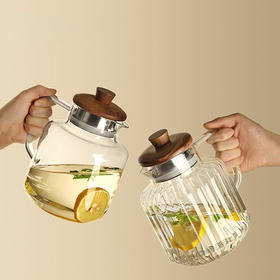 永利汇高端冷水壶家用玻璃耐高温凉水壶水杯大容量扎壶水果茶壶