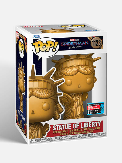 Funko POP Marvel Spiderman No Way Home  Statue Of Liberty美漫 蜘蛛侠：英雄无归自由女神手办 67062 商品图3