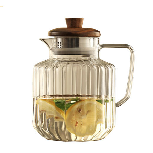 永利汇高端冷水壶家用玻璃耐高温凉水壶水杯大容量扎壶水果茶壶 商品图4