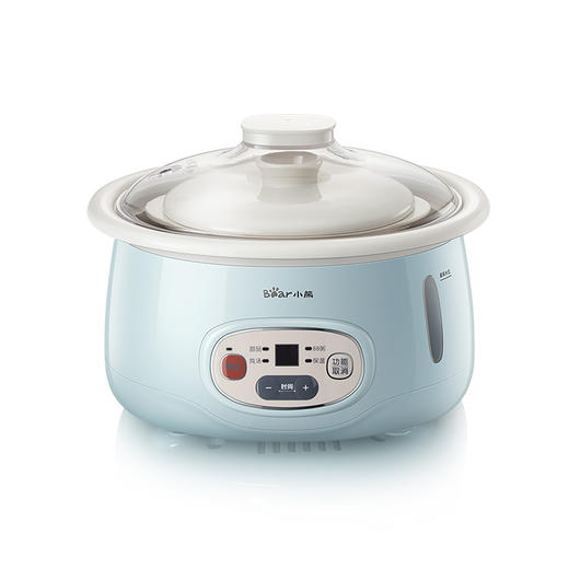 【小程序】小熊电炖盅 DDZ-118TA 蓝色 电子式 白陶内胆 商品图0