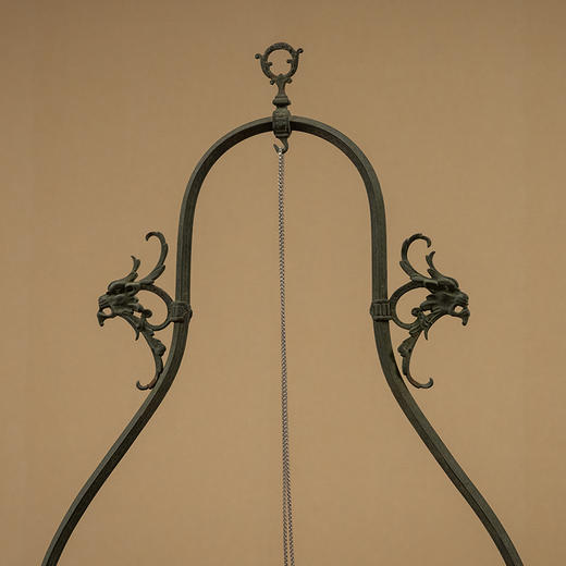 民国 铜葫芦形鹦鹉架 商品图2