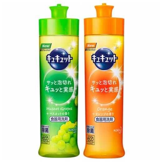 日本花王洗洁精240ml 橙子香/葡萄香温和配方 112457/112458 商品图0