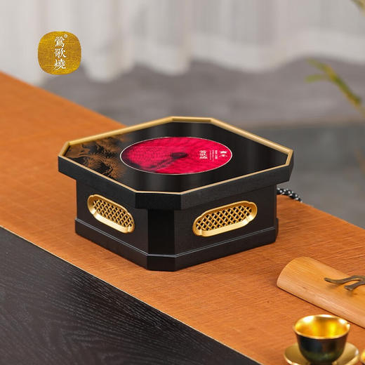 莺歌烧四方八角系列电陶炉 家用煮茶茶炉 台式小型铁壶银壶泡茶煮茶器 电陶炉【厂家直发】 商品图4