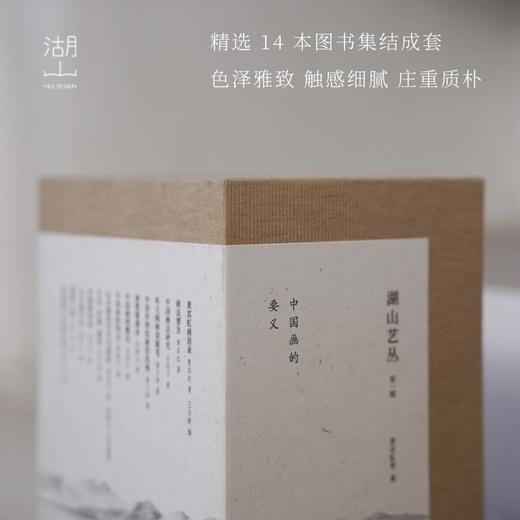 湖山艺丛(附中国画的要义第1辑共14册)黄宾虹潘天寿李可染陆俨少中国画的要义10位近现代艺术大师的实践理论、创作心得、课程讲稿等内容，呈现学院派的、充满实践真知的、通俗易懂的中国画理论。 商品图0