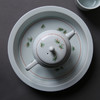 永利汇复古五彩中式功夫茶具壶承干泡盘陶瓷圆形茶托盘茶道配件 商品缩略图1