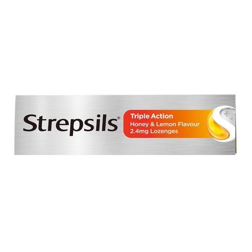 【香港发】Strepsils使力消 润喉糖蜂蜜柠檬味24粒 商品图3