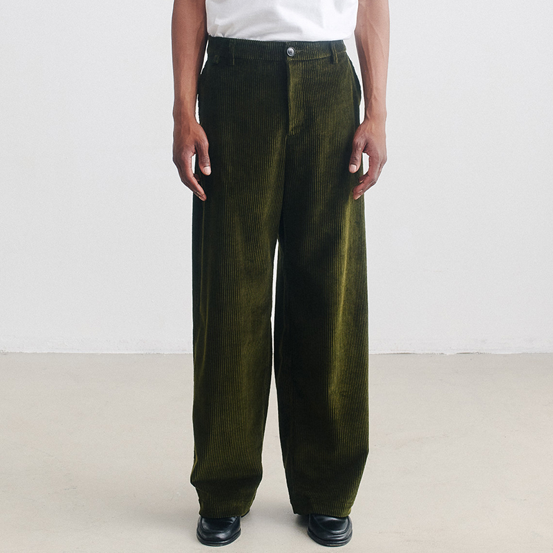 A KIND OF GUISE VALI CHINO 意大利灯芯绒宽松工装休闲长裤