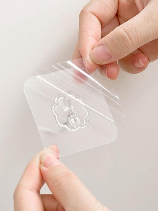 【工厂直供】透明无痕挂钩强力粘钩魔力无痕挂钩强力粘钩免钉批发 商品图3