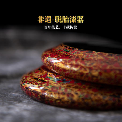 永利汇大漆壶承脱胎漆器壶托茶承日式干泡台电木盖碗壶底座手工 商品图4