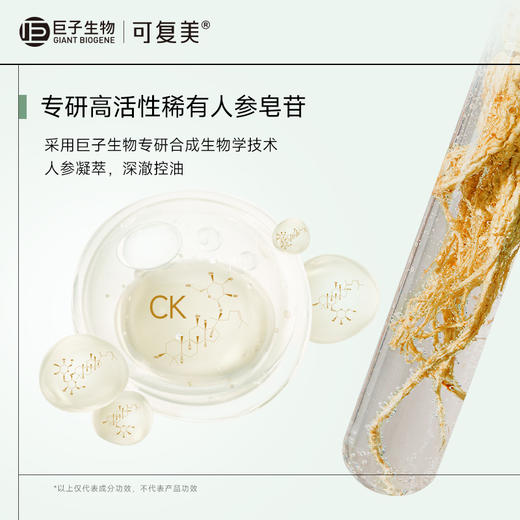 可复美秩序乳稀有人参皂苷致研控油舒缓精华乳男女清爽乳液80ml/瓶 商品图2