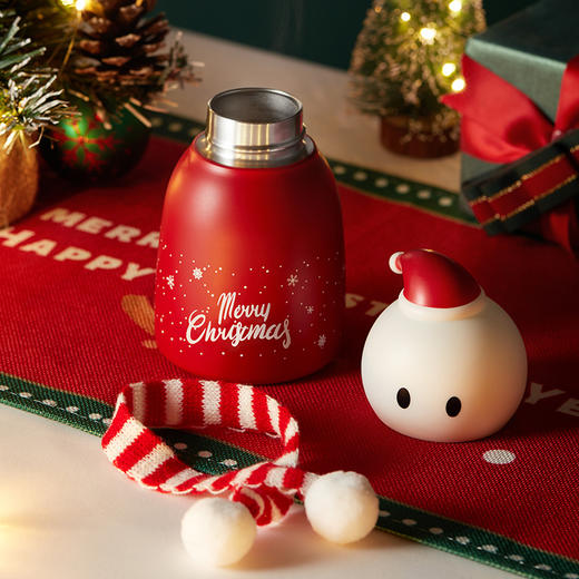 欢乐圣诞雪人保温杯 商品图6