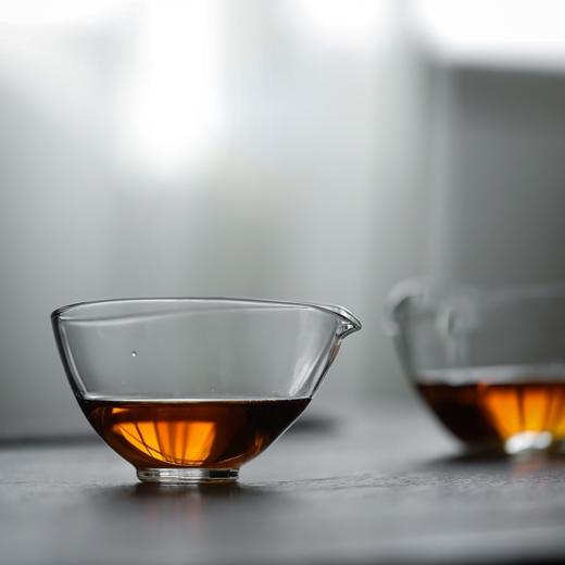永利汇日式耐热加厚透明玻璃公道杯茶道茶具配件匀杯手抓分茶器 商品图3